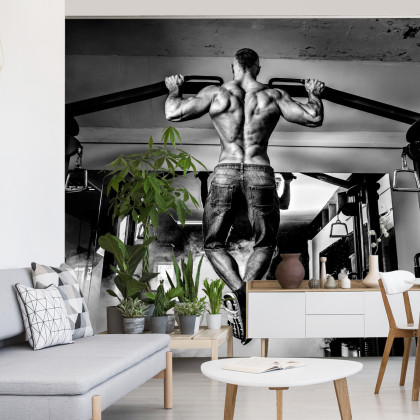 Fototapeta Kulturysta Podczas