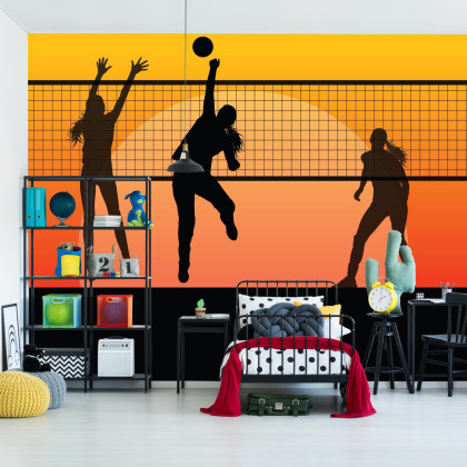 Fototapeta Siatkarki Podczas Gry