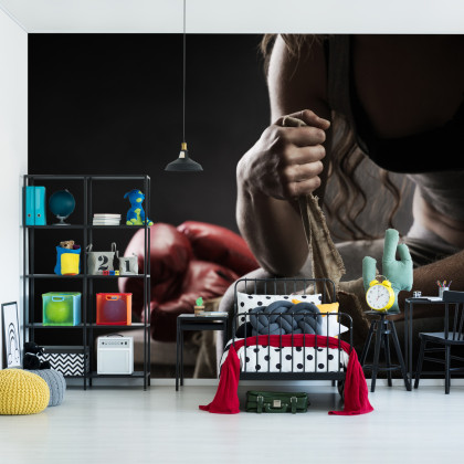 Fototapeta Bokser Przed Walką