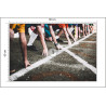 Fototapeta Zawody Sportowe W Bieganiu 3D