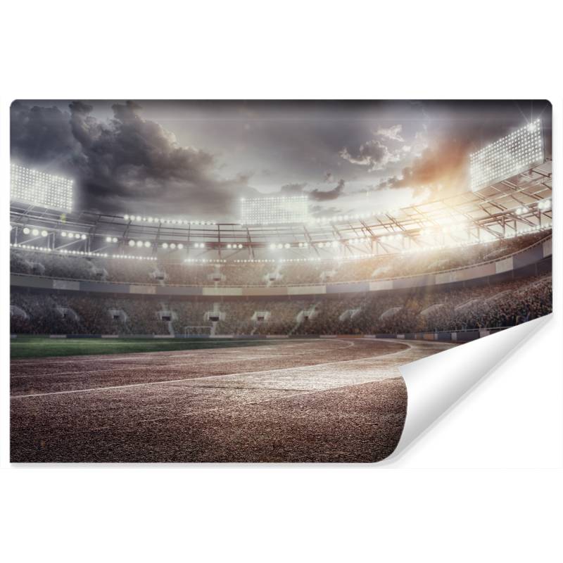 Fototapeta Stadion Piłkarski Przepełniony Kibicami