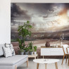 Fototapeta Stadion Piłkarski Przepełniony Kibicami
