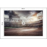 Fototapeta Stadion Piłkarski Przepełniony Kibicami