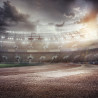 Fototapeta Stadion Piłkarski Przepełniony Kibicami