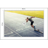 Fototapeta Sprinter Na Torze Biegowym Podczas