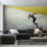 Fototapeta Sprinter Na Torze Biegowym Podczas