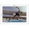 Fototapeta Sprinter Wybiegający Z Bloku Startowego