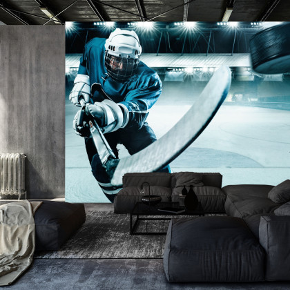 Fototapeta Hokeista W Akcji