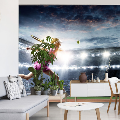 Fototapeta Tenisistka Na Stadionie