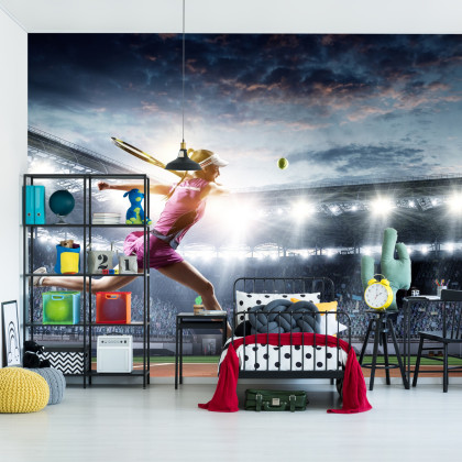 Fototapeta Tenisistka Na Stadionie