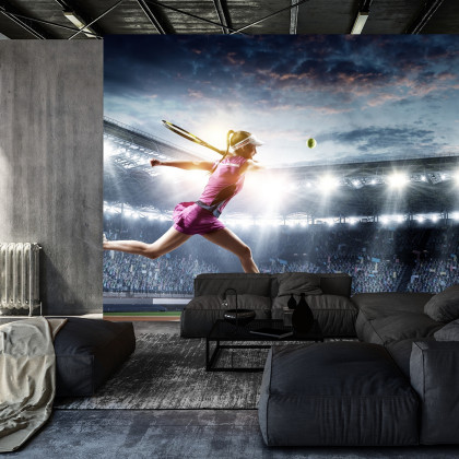 Fototapeta Tenisistka Na Stadionie