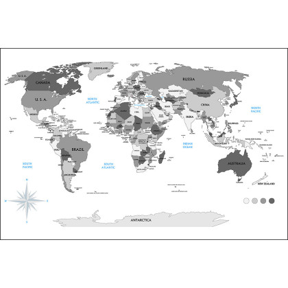 Fototapeta Mapa Świata