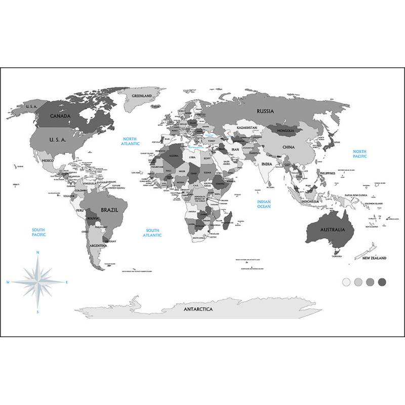 Fototapeta Mapa Świata