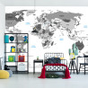 Fototapeta Mapa Świata