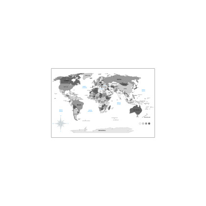 Fototapeta Mapa Świata
