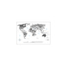 Fototapeta Mapa Świata