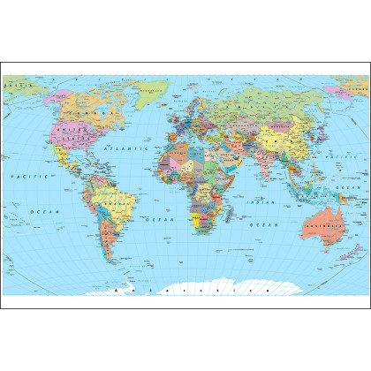 Fototapeta Mapa Świata