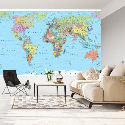 Fototapeta Mapa Świata