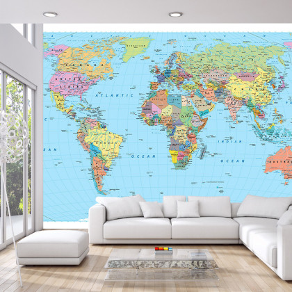 Fototapeta Mapa Świata