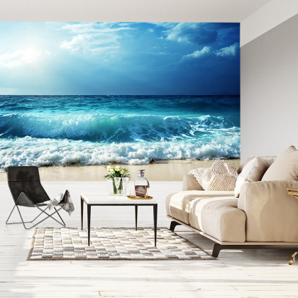 Fototapeta Plaża Morze Fale