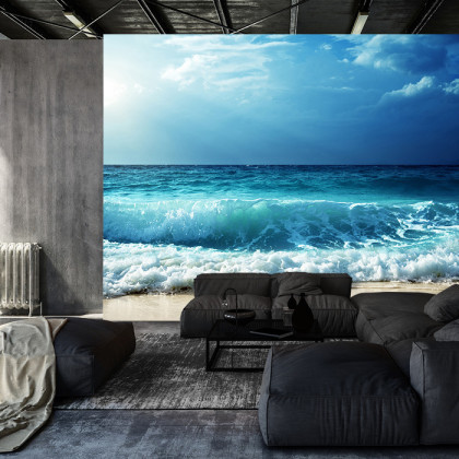 Fototapeta Plaża Morze Fale