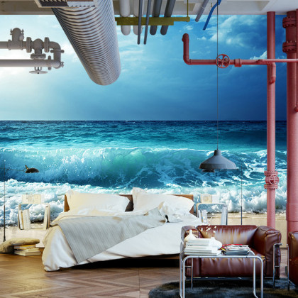 Fototapeta Plaża Morze Fale