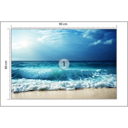 Fototapeta Plaża Morze Fale