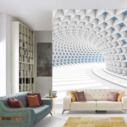Fototapeta 3D Tunel-Abstrakcja