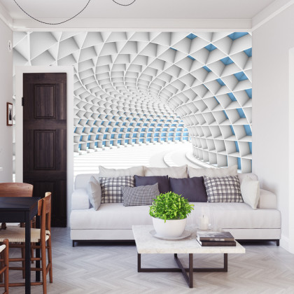Fototapeta 3D Tunel-Abstrakcja