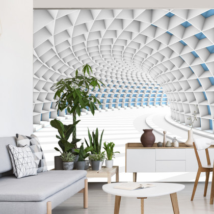 Fototapeta 3D Tunel-Abstrakcja