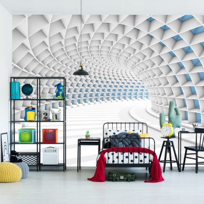 Fototapeta 3D Tunel-Abstrakcja