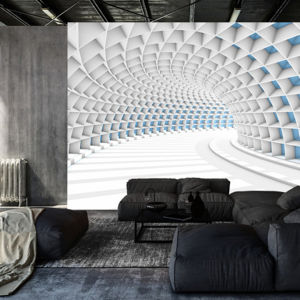 Fototapeta 3D Tunel-Abstrakcja