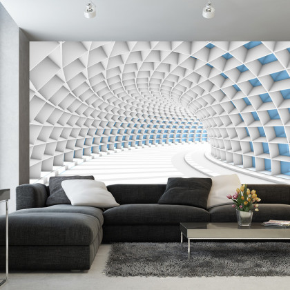 Fototapeta 3D Tunel-Abstrakcja