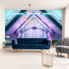 Fototapeta 3D Tunel - Neony