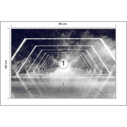 Fototapeta 3D Tunel - Głębia
