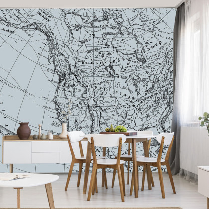 Fototapeta Stara Mapa
