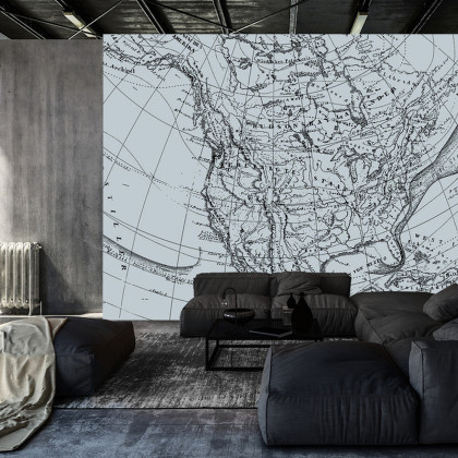 Fototapeta Stara Mapa