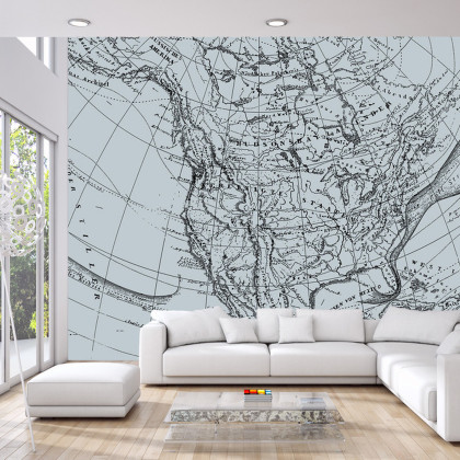 Fototapeta Stara Mapa