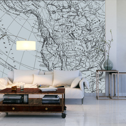 Fototapeta Stara Mapa