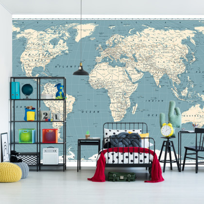 Fototapeta Mapa Świata