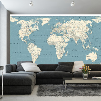 Fototapeta Mapa Świata