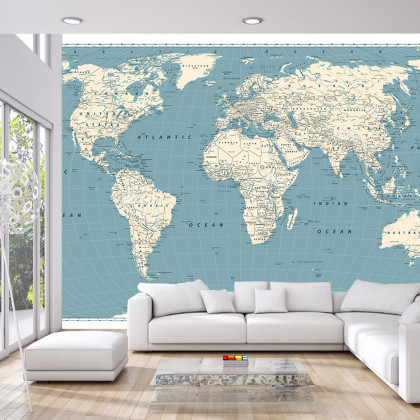 Fototapeta Mapa Świata