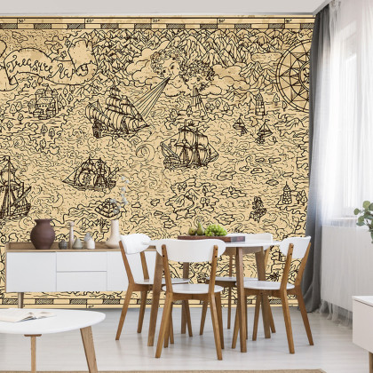 Fototapeta Mapa Skarbów