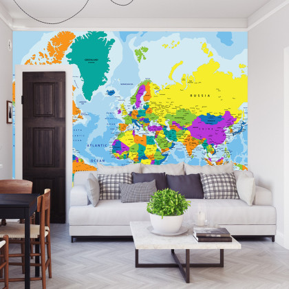 Fototapeta Mapa Świata