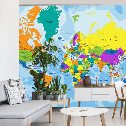 Fototapeta Mapa Świata