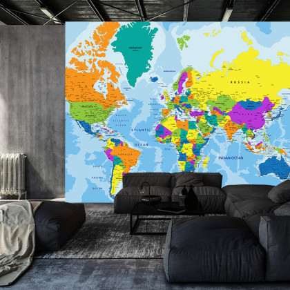 Fototapeta Mapa Świata