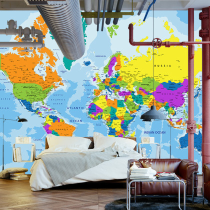 Fototapeta Mapa Świata