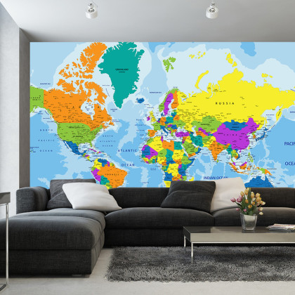 Fototapeta Mapa Świata