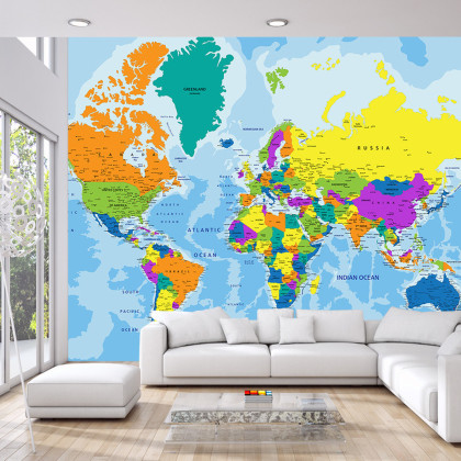 Fototapeta Mapa Świata