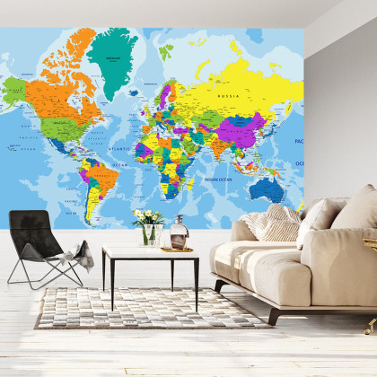 Fototapeta Mapa Świata